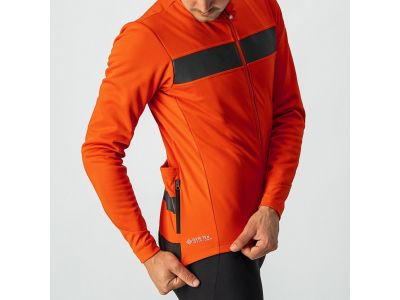 Castelli RADDOPPIA 3 jacket, red-orange