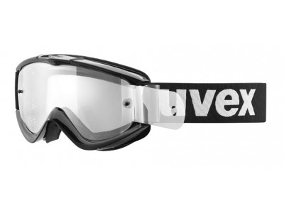 Okulary rowerowe uvex FX czarne/przezroczyste 