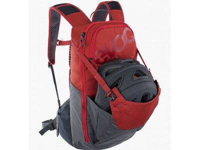 EVOC Ride 12 backpack, 12 l + drinking satchet 2 l, chili red/carbon grey