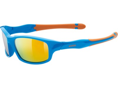 Okulary dziecięce uvex sportstyle 507, niebiesko-pomarańczowe
