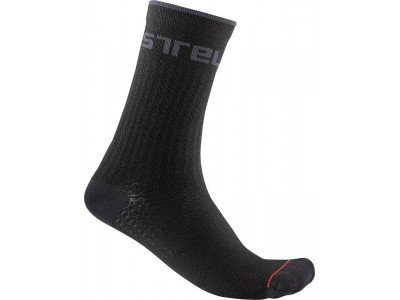 Castelli DISTANZA 20 ponožky, čierna