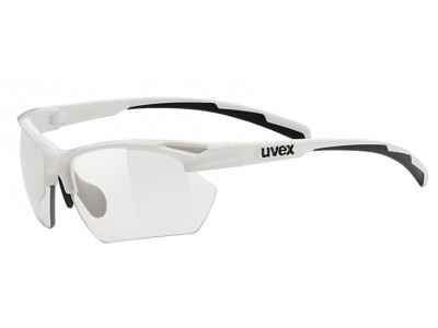 uvex Sportstyle 802 V small Brille, weiß, photochrom