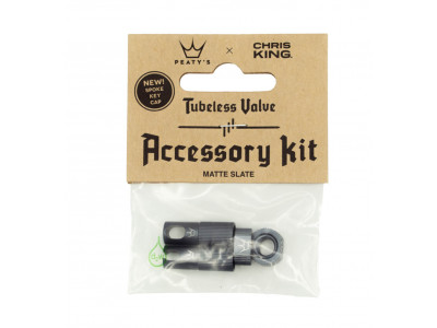 Peatys x Chris King MK2 Tubeless Valve Service Kit, Grey