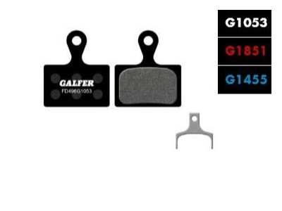 Galfer FD496 Advanced G1851 brake pads for Shimano, organic