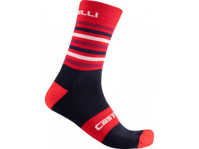 Castelli GREGGE 15 ponožky, červená