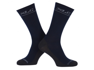 XLC Gravel CS-L05 socks, blue nights love cycling