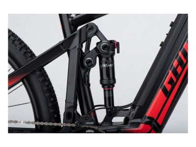 GHOST E-RIOT TRAIL Essential B625 29 elektromos kerékpár, fekete/piros