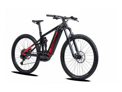 GHOST E-RIOT TRAIL Essential B625 29 elektromos kerékpár, fekete/piros
