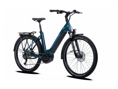Bicicletă electrică GHOST E-Teru Universal Low EQ 27.5, metallic dirty blue/blue grey gloss