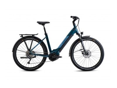 Bicicletă electrică GHOST E-Teru Universal Low EQ 27.5, metallic dirty blue/blue grey gloss