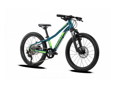 GHOST Kato 20 Full Party detský bicykel, dirty blue/lime gloss