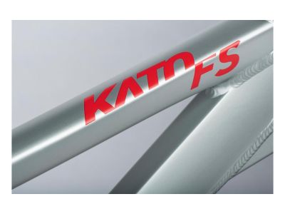 GHOST Kato FS Base 27.5 bicykel, sivá/červená
