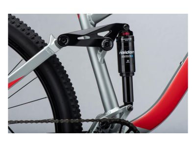 GHOST Kato FS Base 29 bicykel, sivá/červená