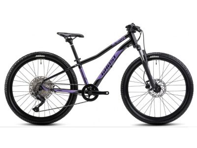 GHOST Lanao 24 Full Party children&amp;#39;s bike, black/metallic purple gloss