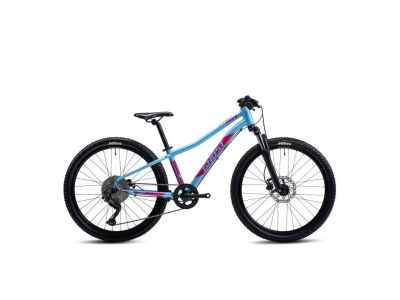 Ghost Lanao 24 For children&amp;#39;s bike, baby blue/magenta gloss