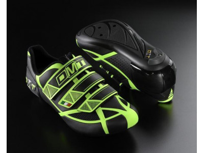 DMT ARIES cycling shoes, black/yellow fluo