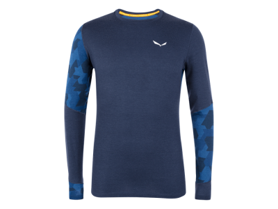 Salewa Cristallo Warm AMR T-shirt, navy blazer