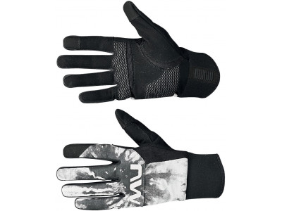 Northwave Fast Gel Reflex Black/Reflective zimné cyklistické rukavice