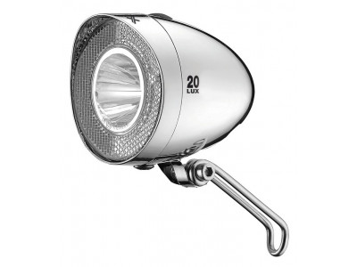 XLC Retro LED front light, silver