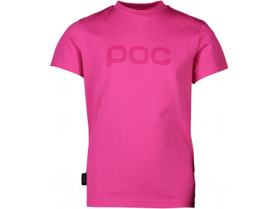 POC Tee Jr detské tričko krátky rukáv Rhodonite Pink