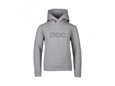 POC Hood Jr Kinder-Sweatshirt, Grau Melange