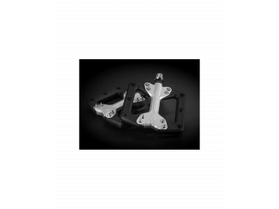Modułowe pedały Squidworx Pedal srebrno-czarne