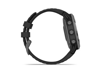 Garmin fenix 6 Pro Solar hodinky Slate Gray, Black Band