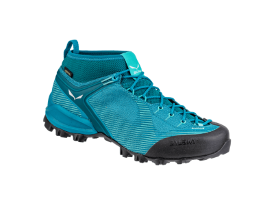 Salewa WS Alpenviolet GTX women&#39;s shoes, mortar lagoon green