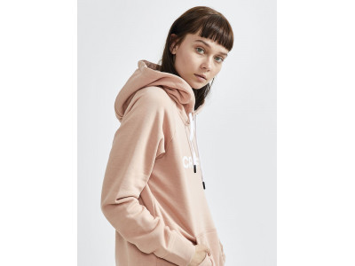 CRAFT CORE Hood női pulóver, rózsaszín