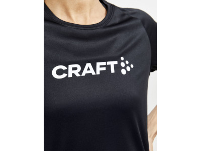Koszulka damska CRAFT CORE Unify Logo, czarna