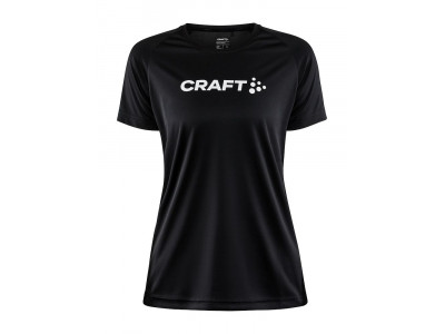 CRAFT CORE Unify Logo Damen T-Shirt, schwarz