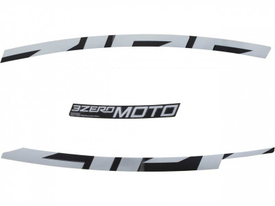Zipp 3Zero Moto Decal Kit Silver for one rim