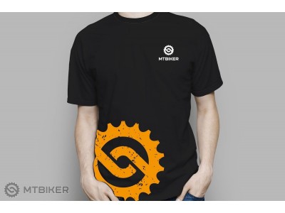T-Shirt MTBIKER Symbol Schwarz