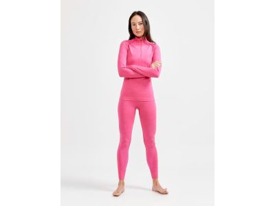 Craft CORE Dry Active Comfort women's base layer pants, pink