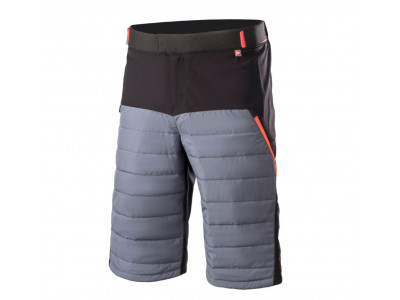 Pantaloni scurți Alpinestars Denali 2 Grisaille Black/Coral Fluo pentru bărbați