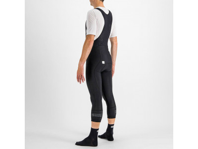 Sportowe spodnie NEO 3/4 na szelkach w kolorze czarnym