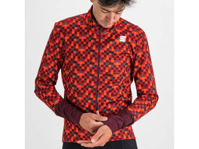 Sportful PIXEL jacket, red-orange