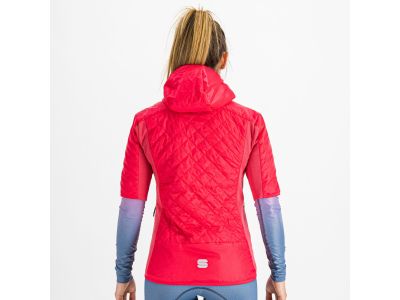 Sportful RYTHMO PUFFY women&#39;s jacket, raspberry