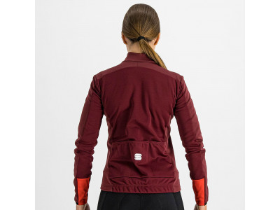 Sportful TEMPO dámska bunda, tmavočervená