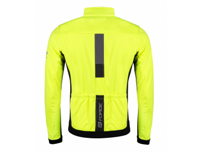 FORCE FROST jacket, fluo yellow/black