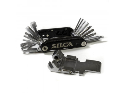 SILCA Italienisches Taschenmesser Venti mit Mehrfachschlüssel, 20 Funktionen