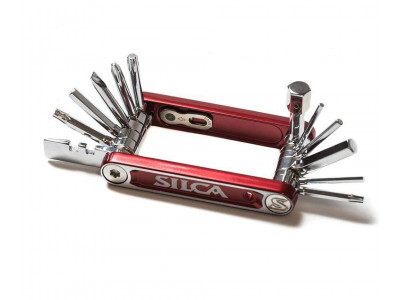 SILCA Italienisches Taschenmesser Tredici mit mehreren Schlüsseln, 13 Funktionen