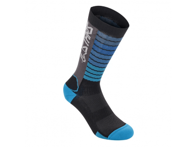 Alpinestars Drop 22 Black / Aqua socks