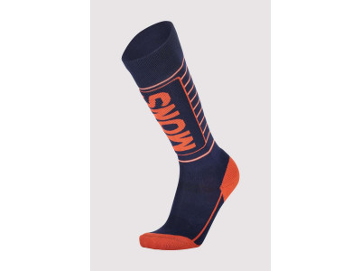 Mons Royale Mons Tech Cushion 22 Damensocken, Alpenstreifen