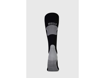 Mons Royale Pro Lite Tech 22 Socken, schwarz/grau meliert