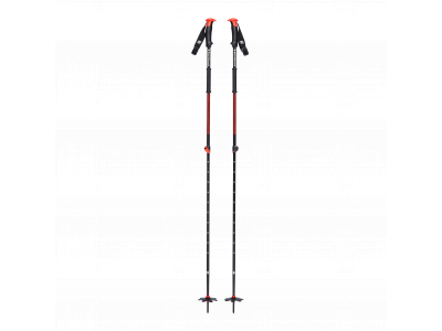 Black Diamond TRAVERSE poles, red/black