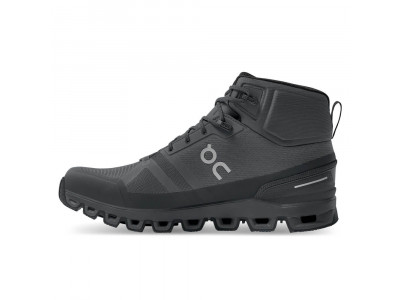 On Cloudrock Waterproof outdoor shoe, Rock/Eclipse