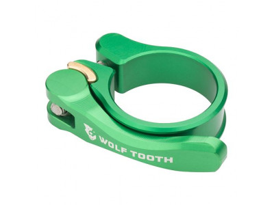 Wolf Tooth nyeregcső bilincs, 31,8 mm, zöld, Quick Release