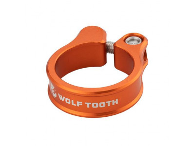 Wolf Tooth saddle clamp 31.8 mm, orange