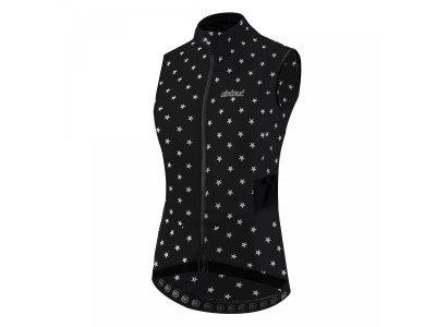 Dotout Tempo women&amp;#39;s vest, black/white stars
